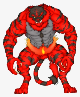 Transparent Stomach Growling Clipart - Real Life Incineroar, HD Png Download, Free Download