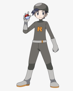 Pokemon Gold Team Rocket Outfit, HD Png Download, Free Download