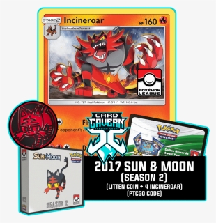 Pokemon Incineroar Card Rare, HD Png Download, Free Download