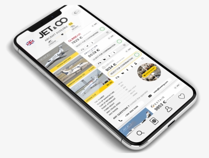 Private Jet Marketplace - Iphone, HD Png Download, Free Download