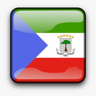 Gq Clip Arts - Equatorial Guinea Flag, HD Png Download, Free Download