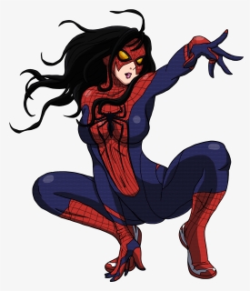 Spider Woman Andrew Garfeild By Bluesupersonic - Spider Woman Spider Girl, HD Png Download, Free Download