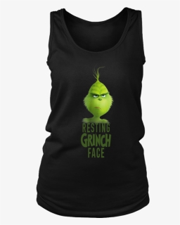 Seuss The Grinch Resting Grinch Face T-shirt - Harry Potter Mimosa, HD Png Download, Free Download