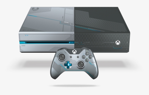 Xbox One Limited Edition Halo 5 Guardians Angled Render - Xbox One Halo 5, HD Png Download, Free Download