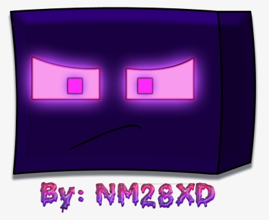 - Transparent Minecraft Cartoon Enderman , Png Download - Minecraft Enderman Head Art, Png Download, Free Download