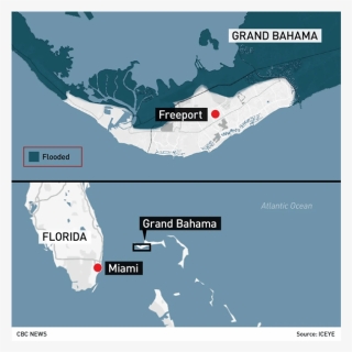 Grand Bahama Surge - Part Of The Bahamas Was Destroyed, HD Png Download, Free Download