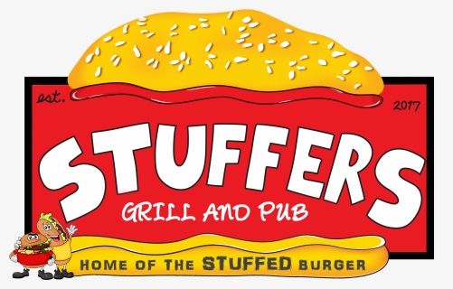 Stuffer Grill Pub Home Of The Stuffed Burgers Burger, HD Png Download, Free Download