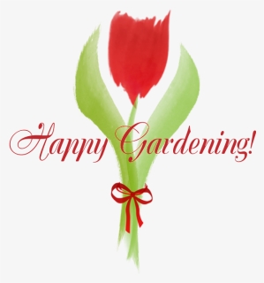 Happy Gardening 16 Oz Stainless Steel Travel Mugs , - Tulip, HD Png Download, Free Download
