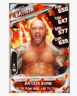 Batista - Survivor - Wwe Batista Wrestlemania 35 Supercard, HD Png Download, Free Download