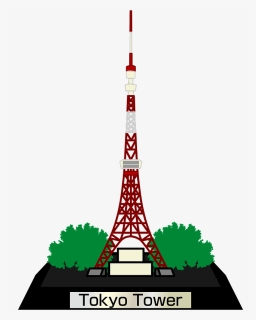 Tokyo Tower Model Clipart - Tower, HD Png Download, Free Download