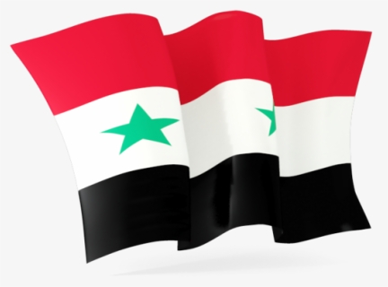 Download Flag Icon Of Syria At Png Format - Iraq Waving Flag Png, Transparent Png, Free Download