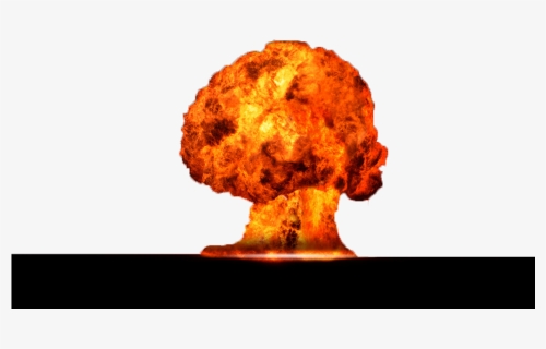 Get Active Or Get Radioactive - Mushroom Cloud Nuclear Explosion, HD Png Download, Free Download