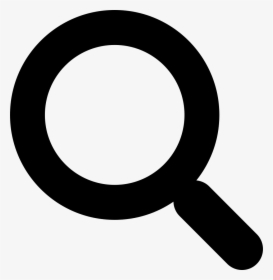 White Magnifying Glass Icon Png - White Magnifying Glass Png, Transparent Png, Free Download
