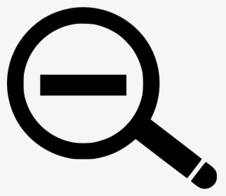 Magnifier Minus Zoom Out - Internet Search Icon Png, Transparent Png, Free Download