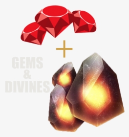 250k Red Gems & 5k Divine Gems - Dawn Of Titans Gems, HD Png Download, Free Download