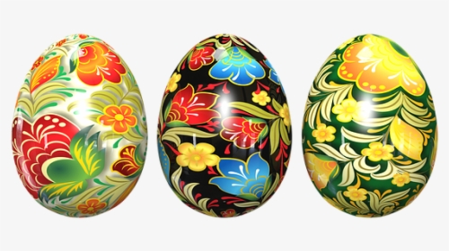 Easter Eggs, Of Chickens, Painted Eggs - Egg, HD Png Download, Free Download