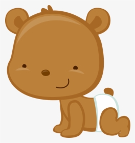 Baby Bear In Diaper Cartoon, HD Png Download, Free Download