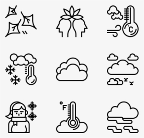 Weather - Calor Y Frio Icono, HD Png Download, Free Download