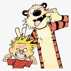 Download Calvin And Hobbes Png File - Calvin And Hobbes Color, Transparent Png, Free Download