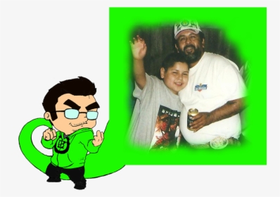 And Yes The Picture Above Is My Dad And I About 9 Years - Cartoon, HD Png Download, Free Download