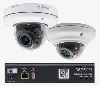 Ca2 Ir Microdomes With Edge 8e Encoder - Surveillance Camera, HD Png Download, Free Download