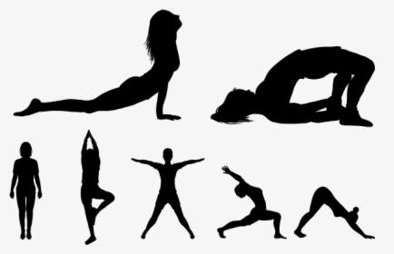 Yoga Silhouette Royalty-free Clip Art - Vector Png Images Yoga, Transparent Png, Free Download