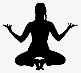 Meditation, Yoga, Silhouette, Exercise, Female, Fitness - Meditation 4k, HD Png Download, Free Download