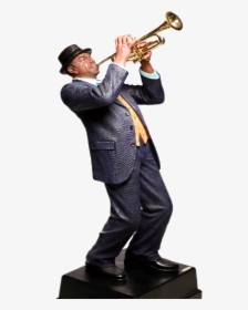Man Playing A Trumpet Png, Transparent Png, Free Download