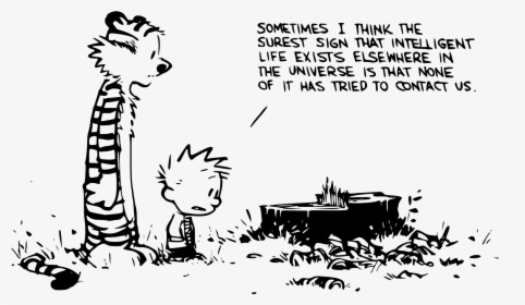 Calvin And Hobbes Single Panel, HD Png Download, Free Download