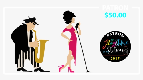 Jazz And Blues Patron - Jazz Music Vector, HD Png Download, Free Download