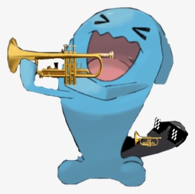 #wobbuffet #pokémon #trumpet - Pokemon Cartoon Drawing Easy, HD Png Download, Free Download