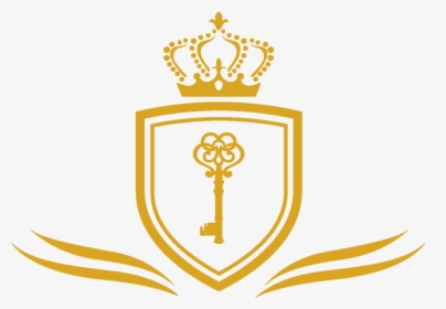Gold Crown Keys Png - Crest, Transparent Png, Free Download