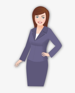 Women"s Suit Icon - Desenhos Em Png Mulheres, Transparent Png, Free Download