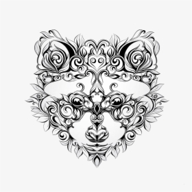 Transparent Transparent Tattoo Sleeves Png - Chinese Tattoo Animal Drawings Head, Png Download, Free Download