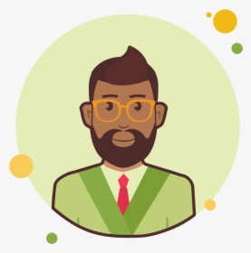 Business Man With Beard Icon - Portable Network Graphics, HD Png Download, Free Download