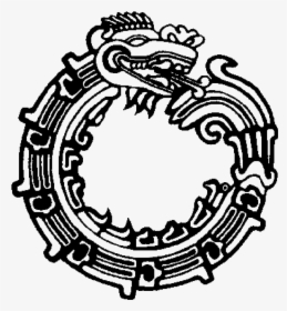 Person With Mayan Tatoo - Quetzalcoatl Ouroboros, HD Png Download, Free Download