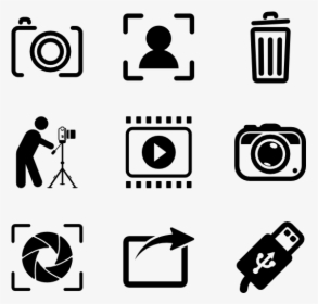 Photography - Movie Icons Png, Transparent Png, Free Download