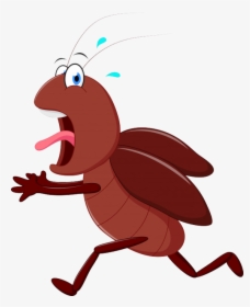 Ant Running - Cockroach Man Cartoon, HD Png Download, Free Download