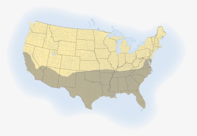 Zoysia Sod Map - Atlas, HD Png Download, Free Download