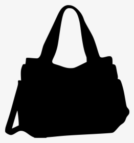 Monochrome Bags - Handbag Silhouette Png, Transparent Png, Free Download