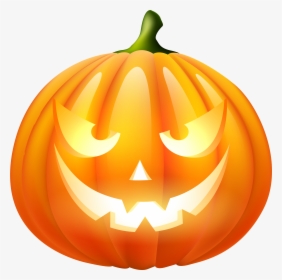 Transparent Pumpkin Png Clipart - Halloween Pumpkin Transparent Background, Png Download, Free Download