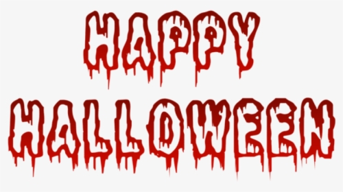 Free Png Happy Halloween Png Images Transparent - Happy Halloween Png Red, Png Download, Free Download