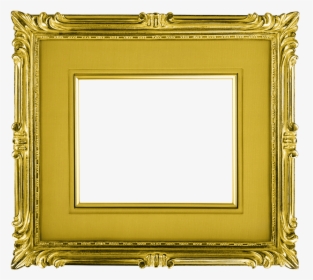 Marco Dorado Paisaje - Transparent Gold Picture Frames, HD Png Download, Free Download