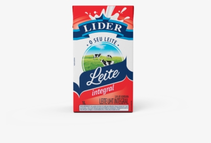Leite Uht Integral 1l - Leite Longa Vida Lider, HD Png Download, Free Download