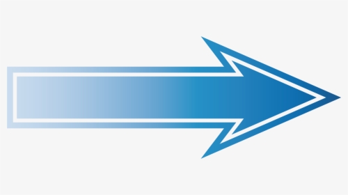 Logos Clipart Arrowhead - Simple Blue Arrow Transparent, HD Png Download, Free Download