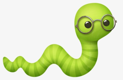 Kaagard Storytime Bookworm1 - Cute Worm Drawing, HD Png Download, Free Download
