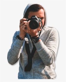 Young Photographer Png, Transparent Png, Free Download