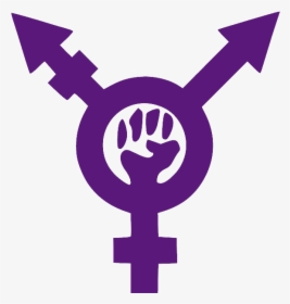 Transfeminism Symbol Purple - Intersectional Feminist Logo, HD Png Download, Free Download