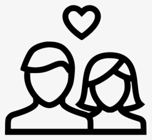 Couple Icon Free Download Png Couple Svg - Gambar Icon Love Png, Transparent Png, Free Download