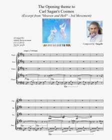 Cosmos Vangelis Sheet Music, HD Png Download, Free Download